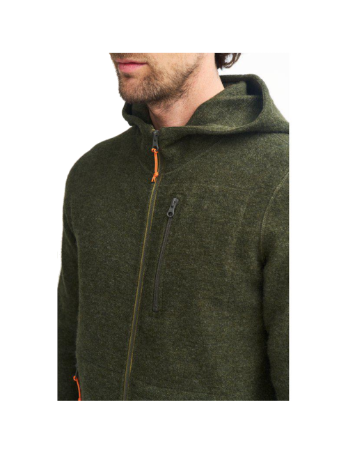 Ivanhoe Titus Herren-Hoodie aus Wolle – Grey – Grau