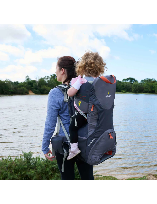 Porte-bébé LittleLife Cross Country S4 - Gris