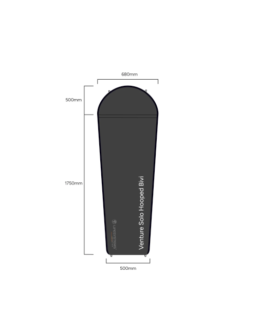 Tente LifeSystems Venture Solo Hooped Bivi - abri compact - Gris