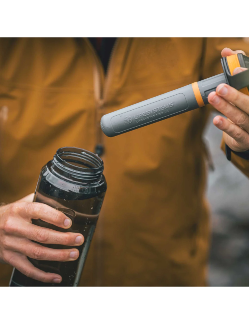 Lifesystems waterfilterfles Filter + Purifier - Grijs