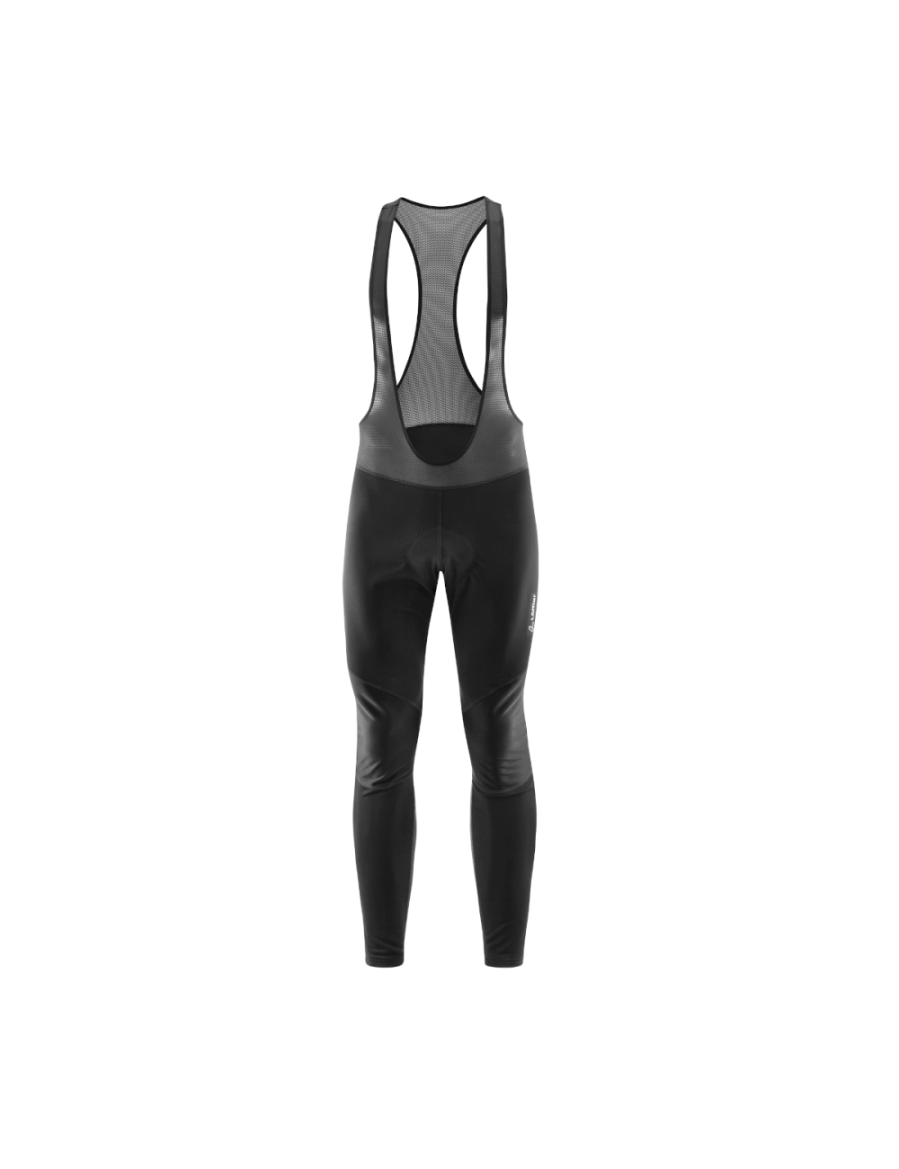Pantaloni da ciclismo lunghi Loeffler M Bike Bib Tights AB Elastic da uomo - Nero