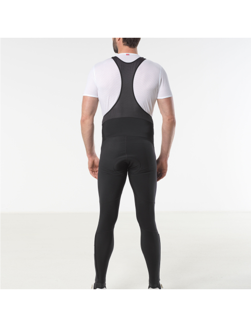 Loeffler Radhose, lang, M, Bike Bib Tights Thermo Elastic 26 für Herren – Schwarz