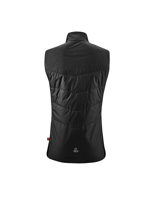 Giacca da ciclismo senza maniche Loeffler W Bike Vest PL60 - Nera