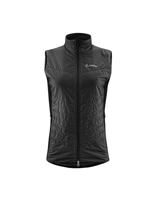 Giacca da ciclismo senza maniche Loeffler W Bike Vest PL60 - Nera