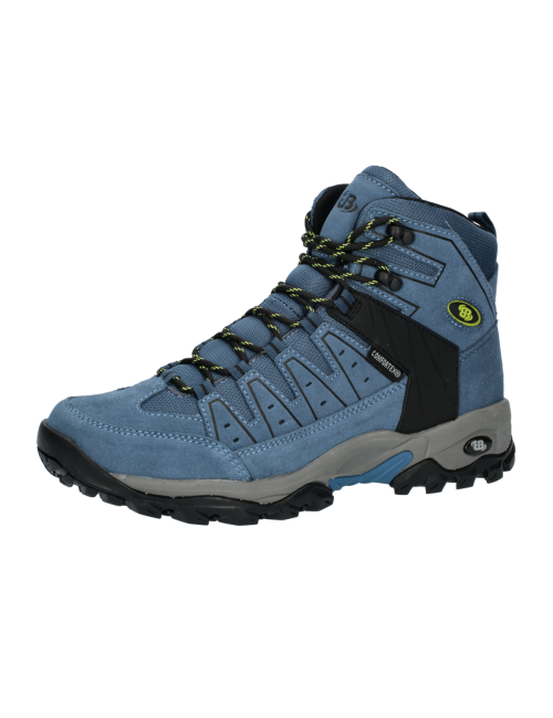 Brütting Wanderschuhe „Mount Pinos High“ mit Comfortex – Blau mit Schwarz
