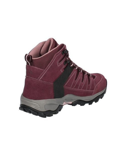 Brütting wandelschoenen Mount Pinos High met comfortex - Bordeaux - Roze
