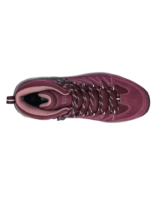 Brütting wandelschoenen Mount Pinos High met comfortex - Bordeaux - Roze