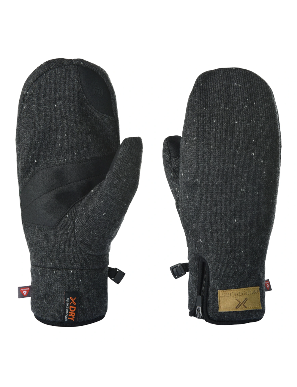 Extremities handschoenen Furnace Pro Mitt Grey Marl wanten - Grijs