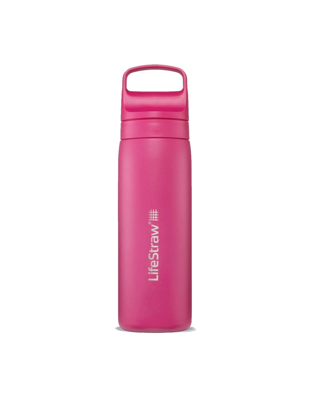 LifeStraw Go 2.0 Orchid Pink Stainless Steel Insulated Water Filter Bottle, 500 ml – Pink