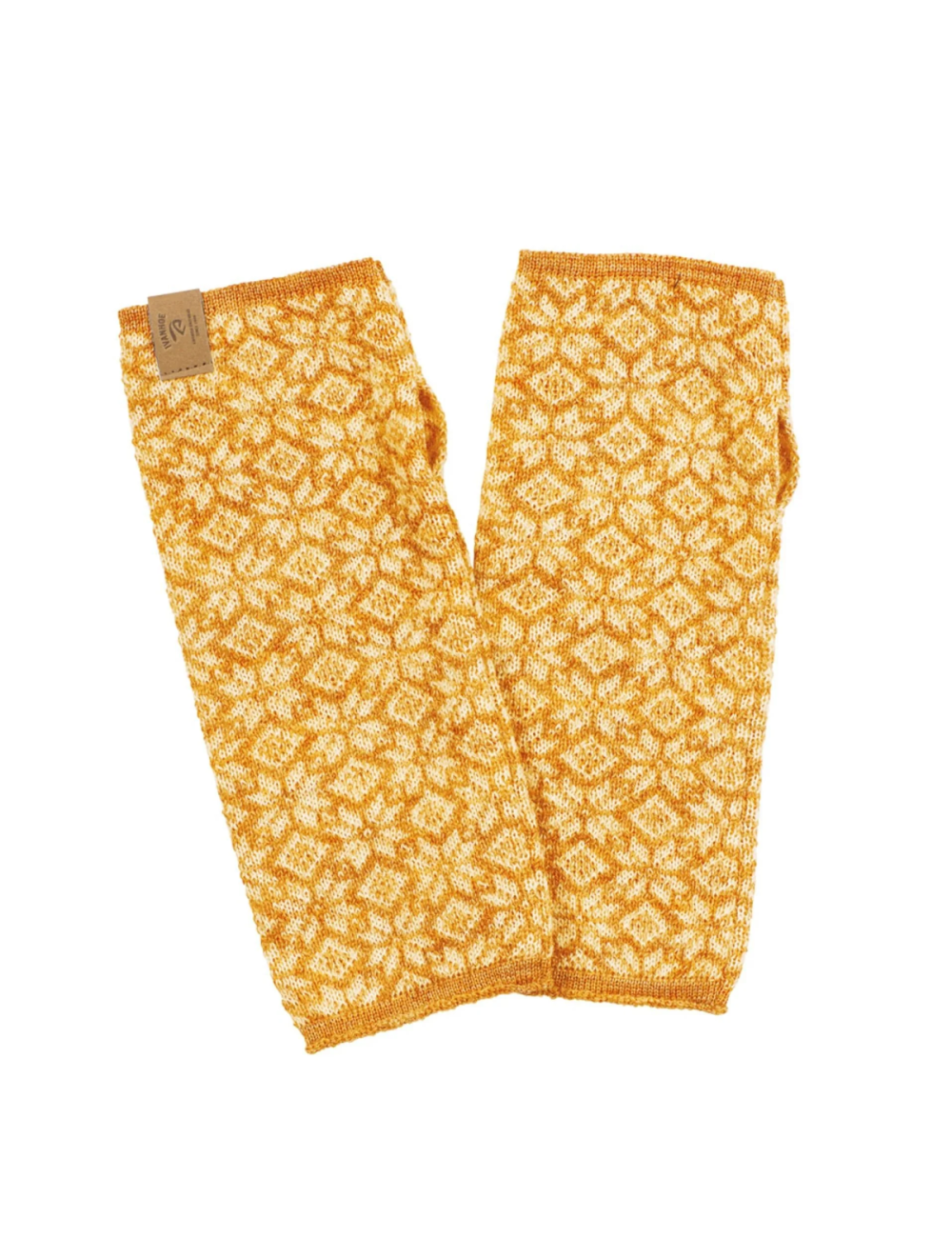 Ivanhoe Fiona wristband hand warmer – Autumn Blaze – One Size – Yellow