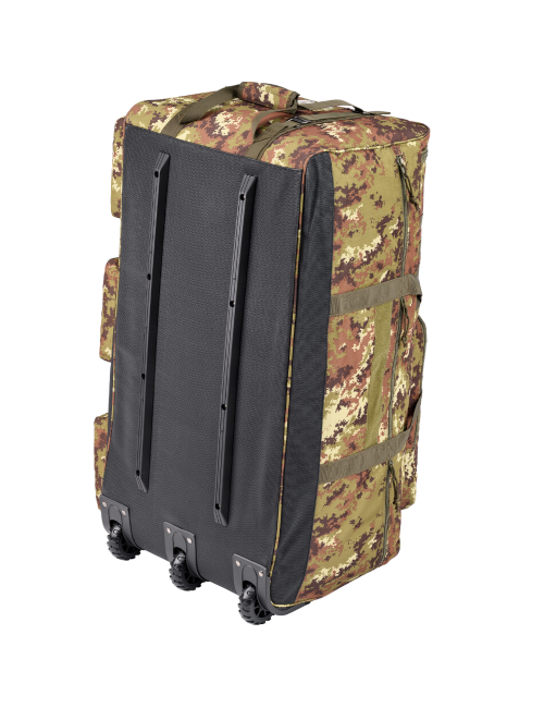Maleta de viaje Defcon 5 con ruedas - Poliéster 900d - 135 litros - Negro