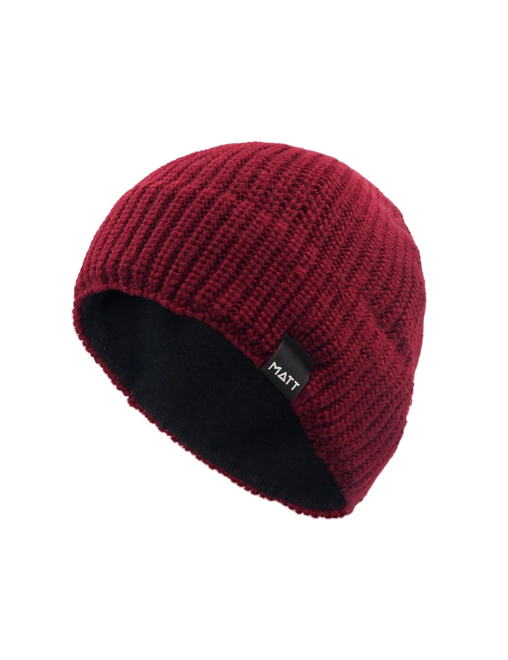 Matt beanie MattWarm – One Size – Merino wool – Red