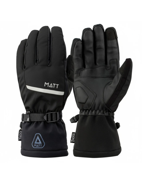 MATT men’s ski gloves: Zermatt Tootex Glove – Black