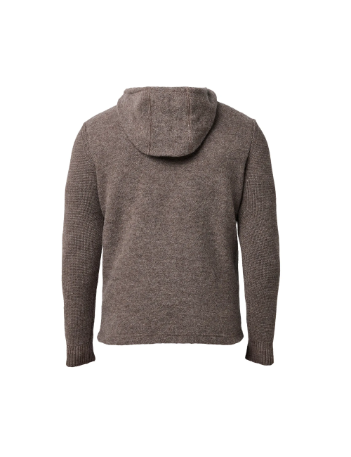 Ivanhoe trui NLS Pentland Hood Nutmeg met capuchon - Licht Bruin