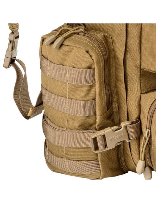 Defcon 5 backpack Zaino modulare Extreme 60 litri-Kaki