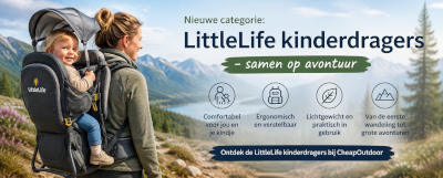 Nieuwe categorie: LittleLife kinderdragers – samen op avontuur
